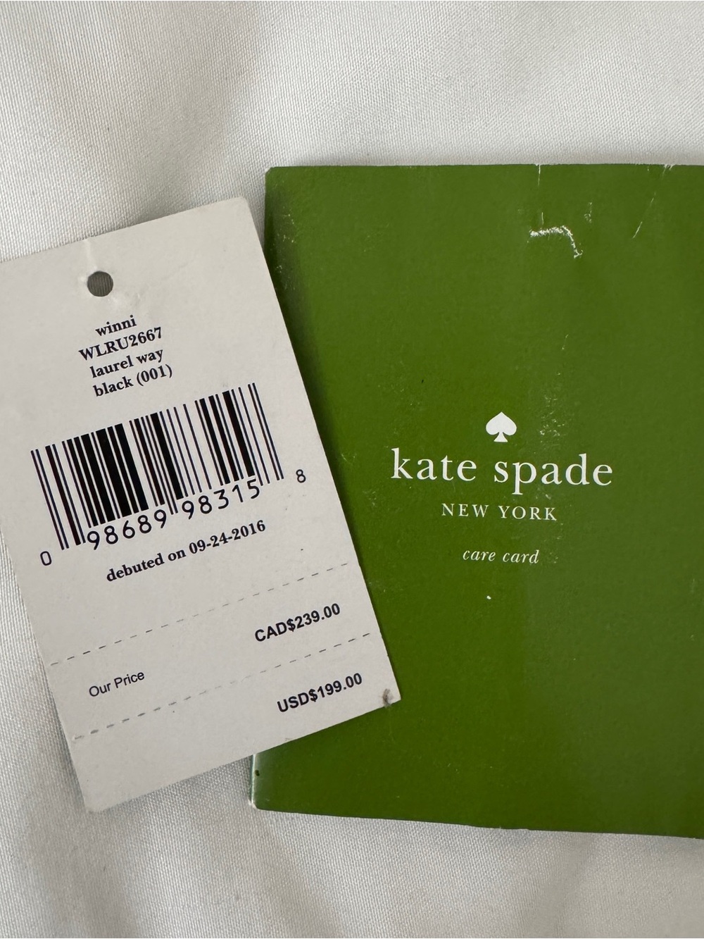 kate spade Winni Laurel Way Crossbody Bag in black - Picture 10 of 10